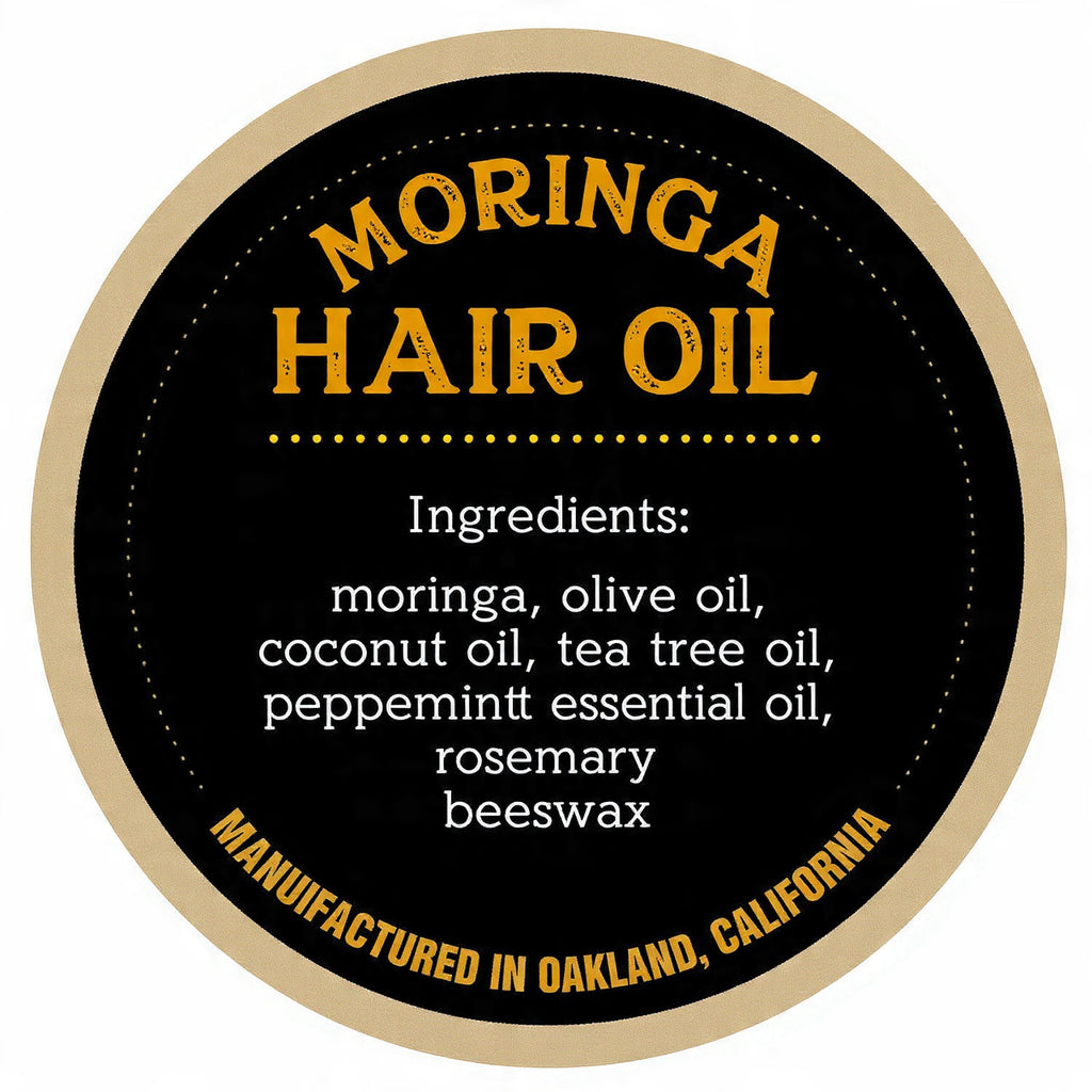 Moringa hair oil