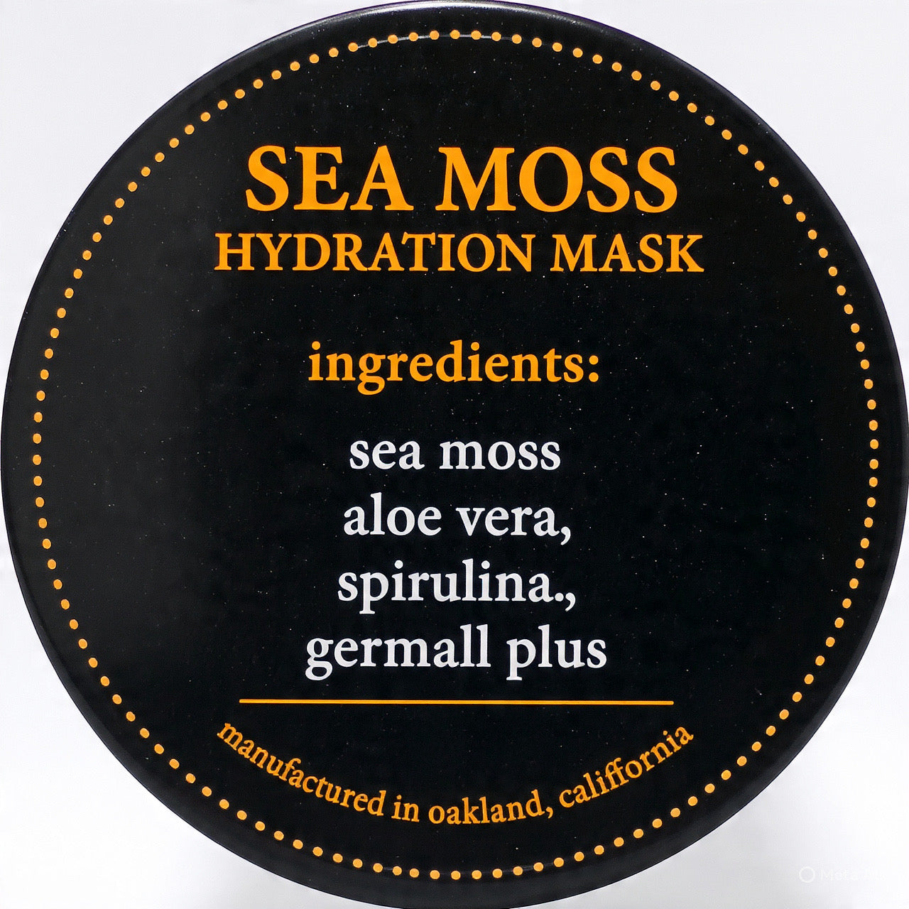 Sea moss hydration mask 4 oz