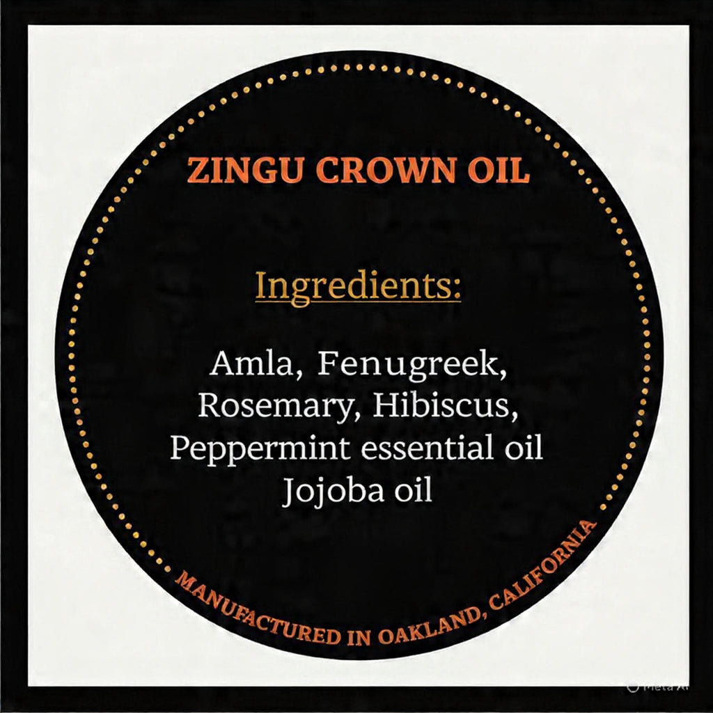 Zingu Crown Oil 1 oz