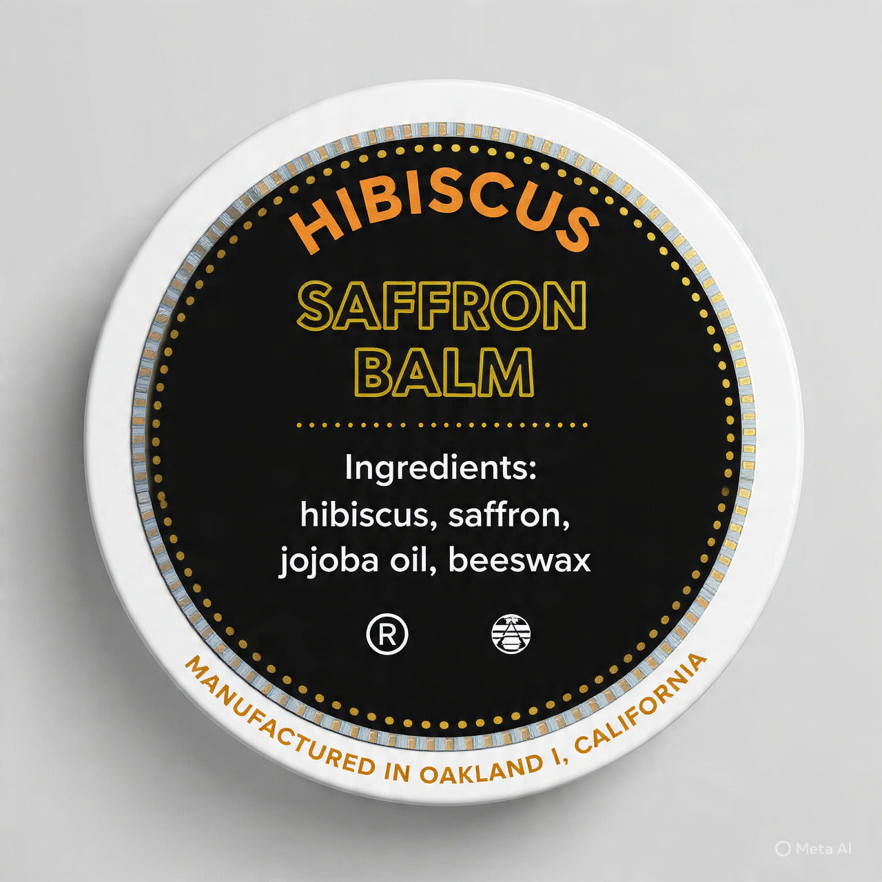 Hibiscus Saffron Balm (face moisturizer)