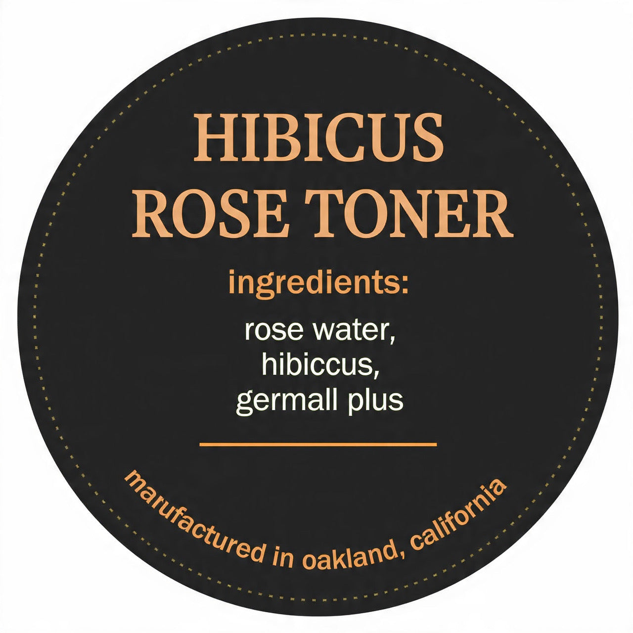 Hibiscus rose toner