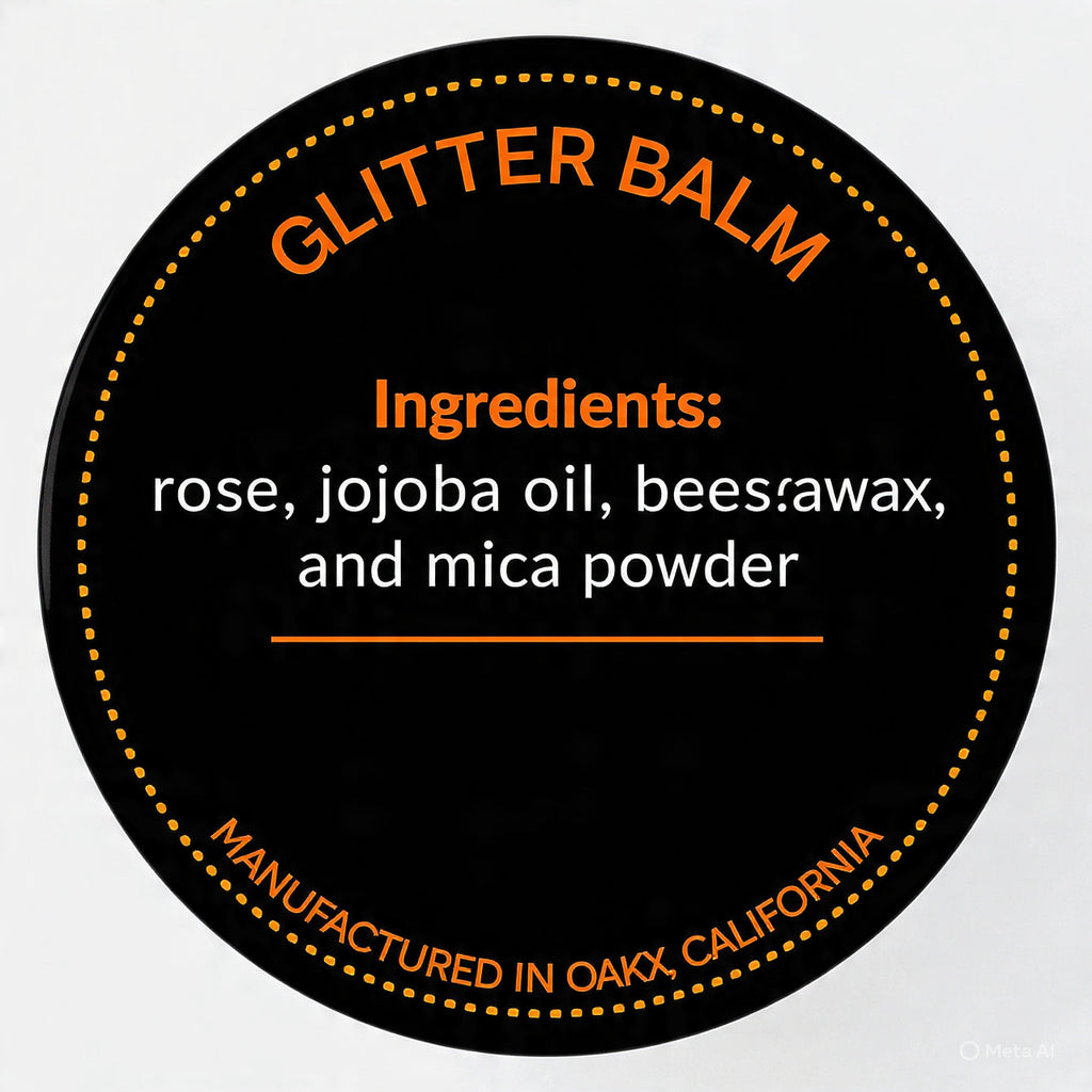 Glitter Balm 1 oz