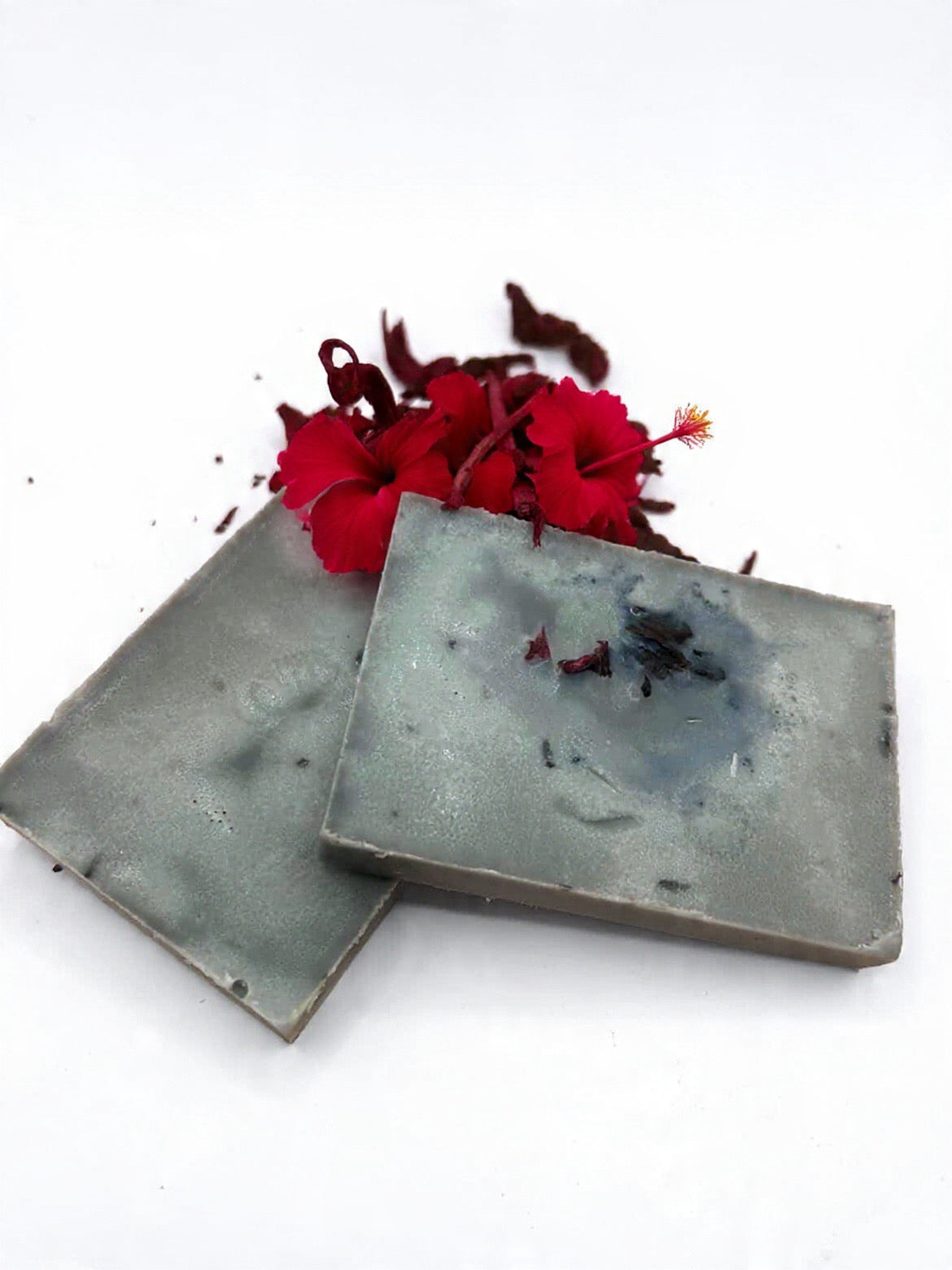 Hibiscus soap