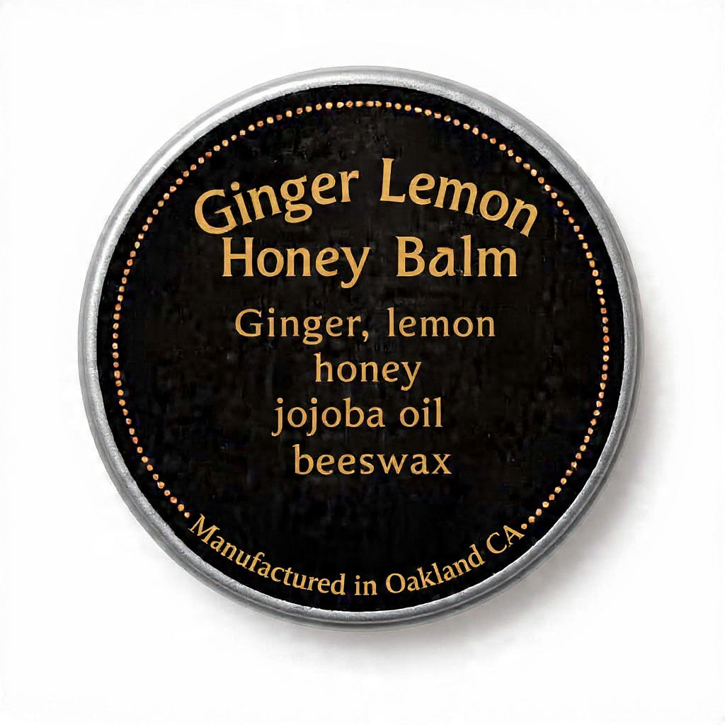Ginger Lemon Honey Balm (face moisturizer)